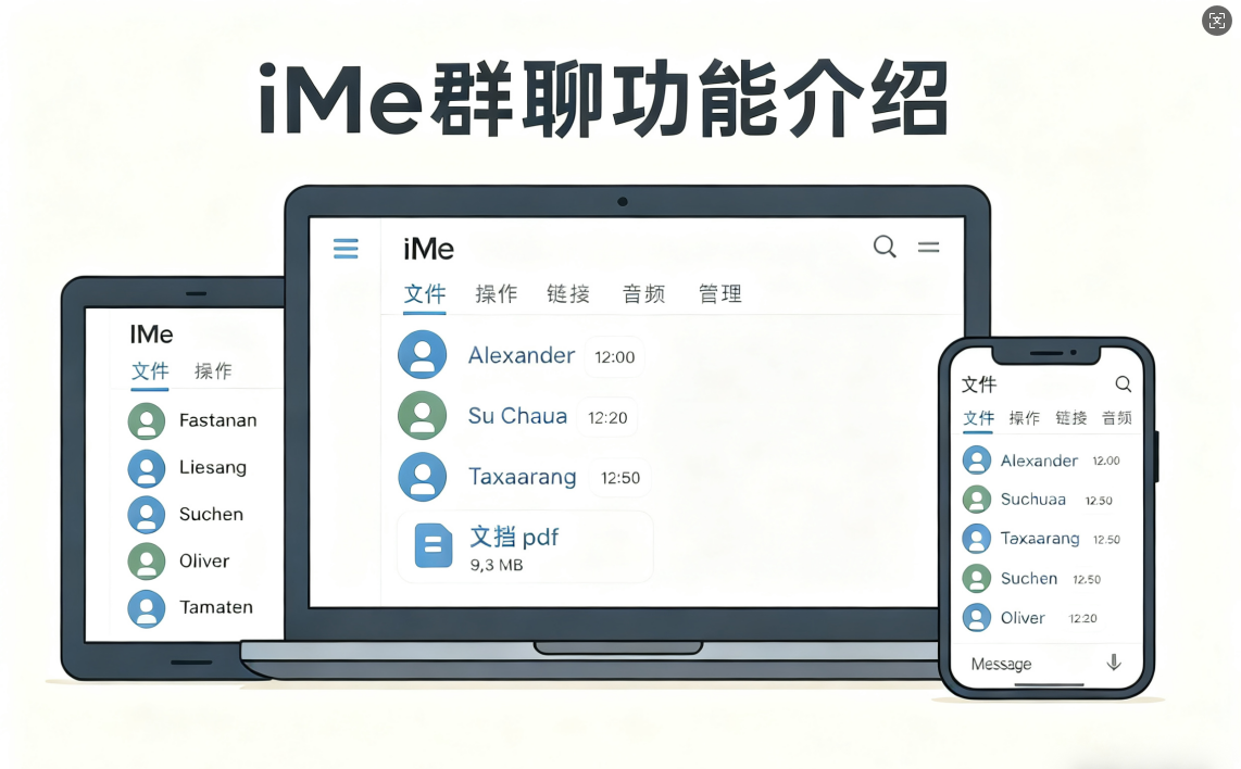 iMe群聊能做什麼？深度解析